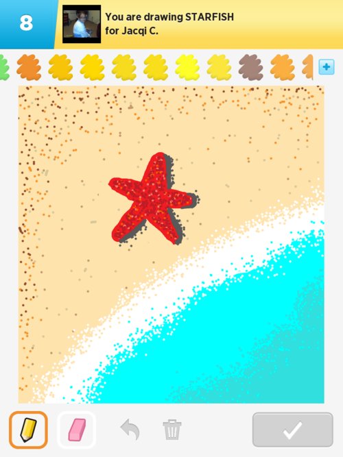 500x667 Starfish Drawings