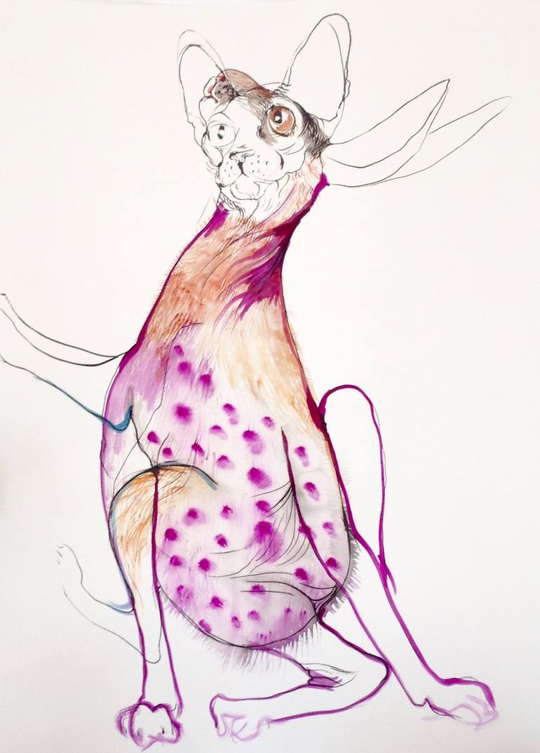 770x1073 Saatchi Art Take Me To The Stars Drawing By Olga