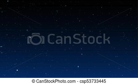 450x273 Bright Stars On Dark Night Sky. Vector Illustration Eps Vector