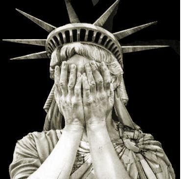 380x366 Statue Of Liberty With Tear Eye