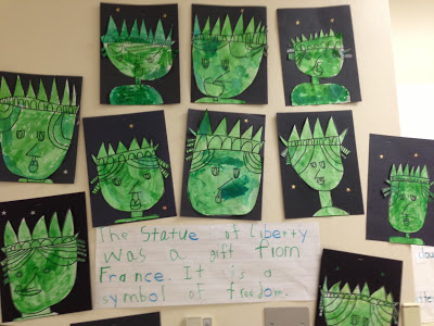 400x300 Chalk Talk A Kindergarten Blog The Statue Of Liberty