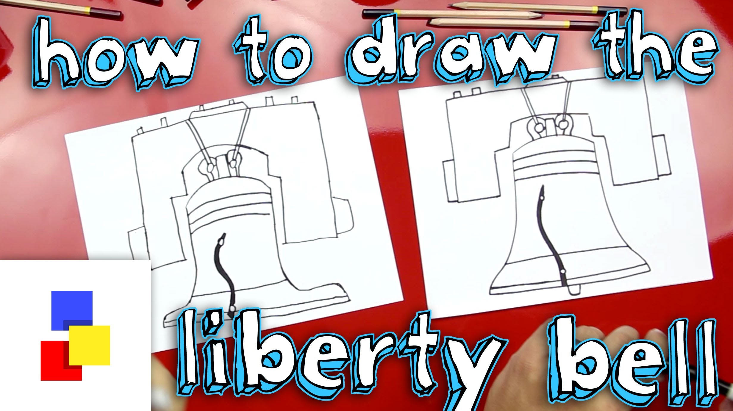 2463x1381 How To Draw The Liberty Bell
