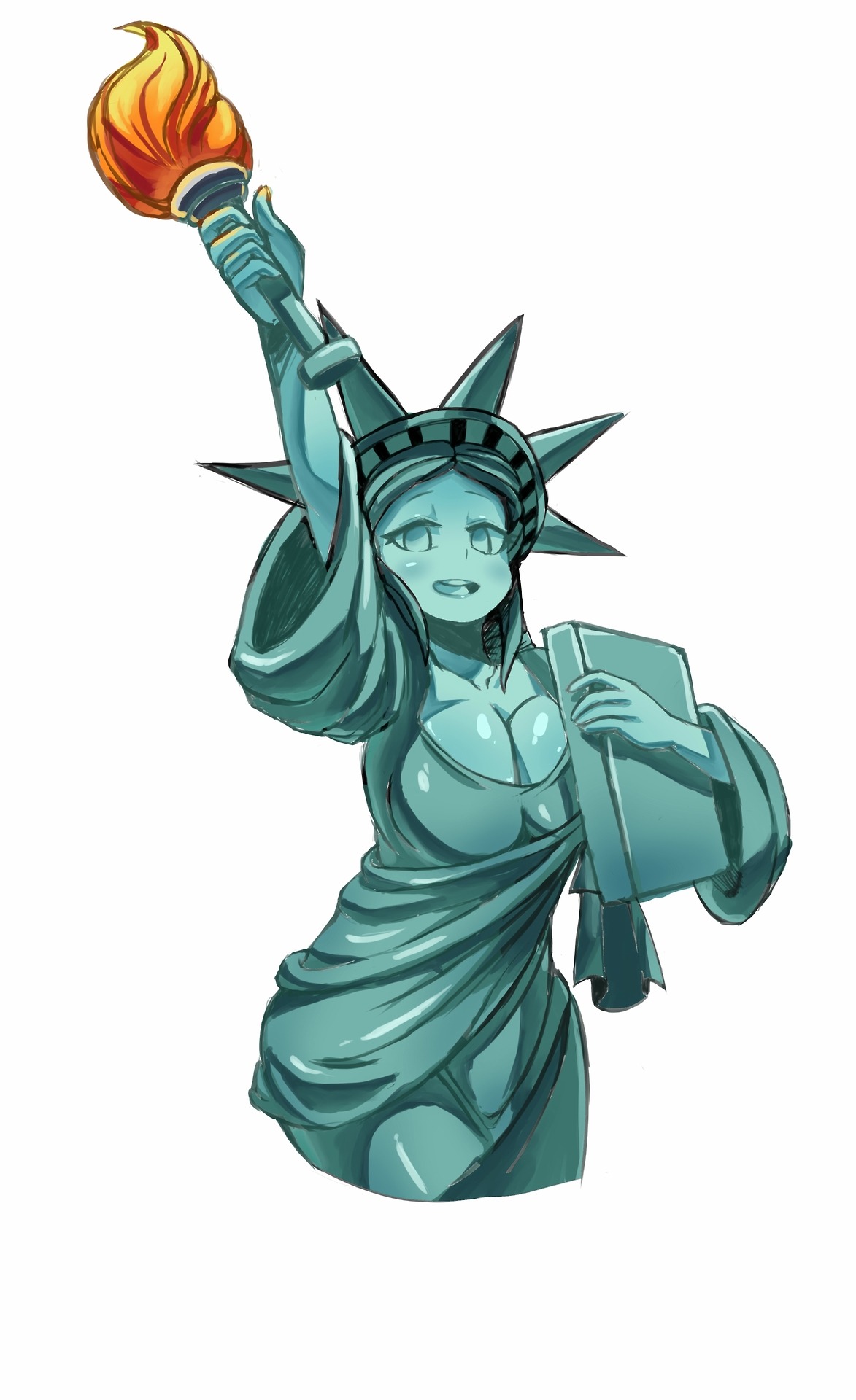 1173x1920 Statue Of Liberty Rule 34 Know Your Meme