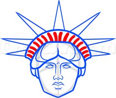 236x200 How To Draw Statue Of Liberty Face How To Draw