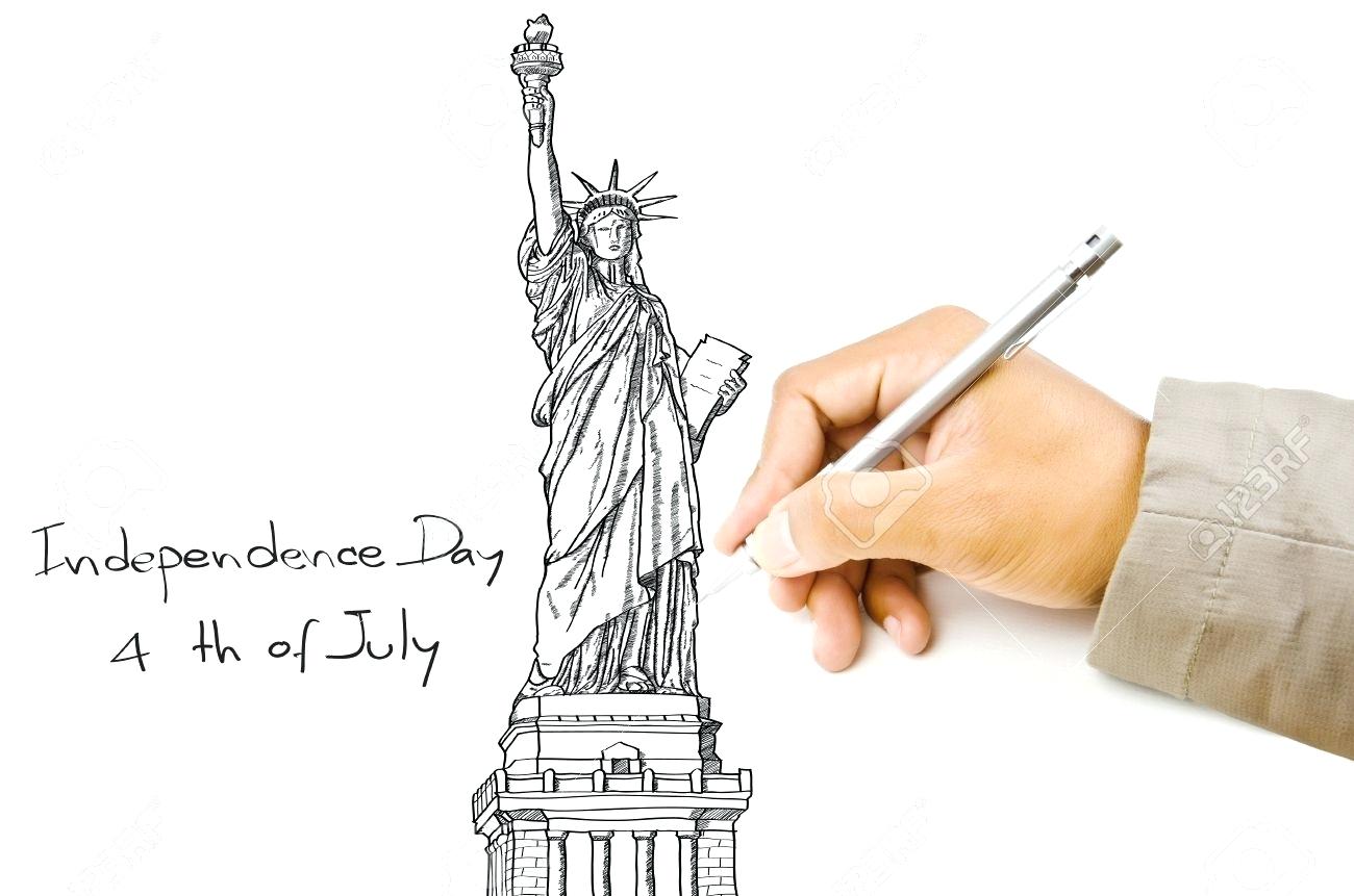 1300x861 Statue Of Liberty Outline Coloring Page Pages To Print As