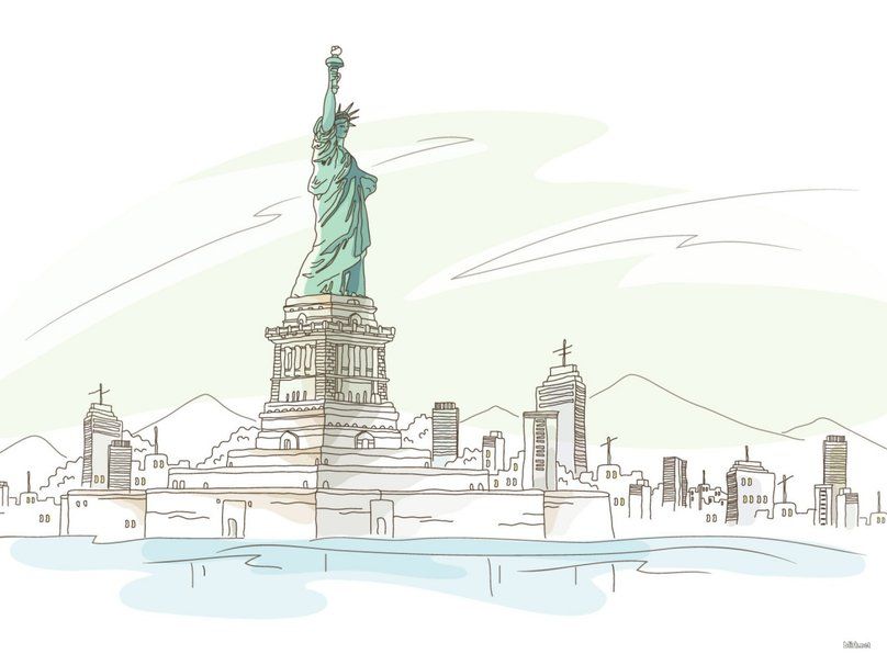 808x606 Statue Of Liberty Wallpaper Wallpapers Hd Wallpaper