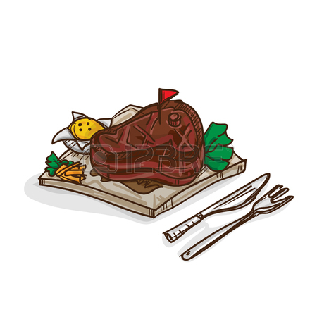 450x450 Steak Meat Steak Drawing Graphic Royalty Free Cliparts, Vectors