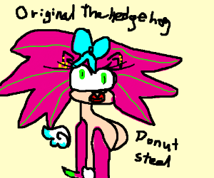 300x250 Original The Hedgehog Donut Steal (Drawing By Rolfeus)