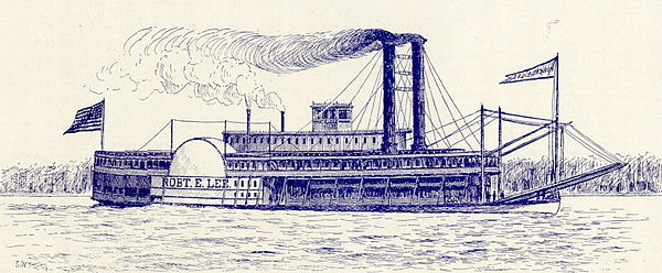 600x248 Robert E. Lee (Steamboat)