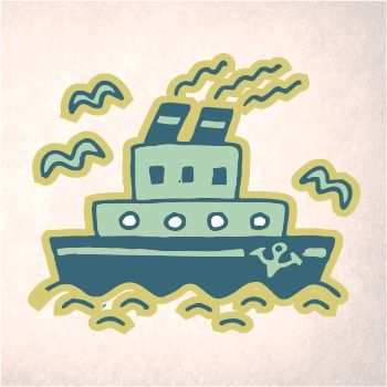 350x350 Steamboat Draw Vector Design Yougraph