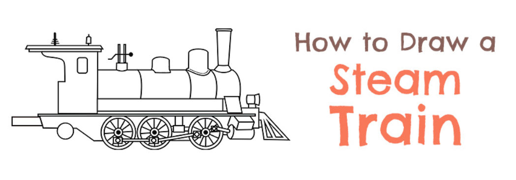 1049x367 How To Draw A Steam Train