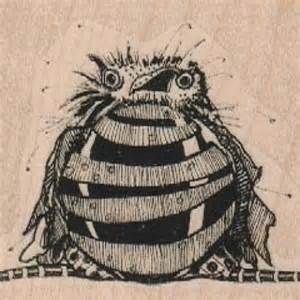 300x300 Steampunk Bird Drawing