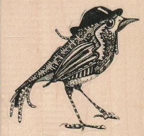 285x269 Bird With Top Hat