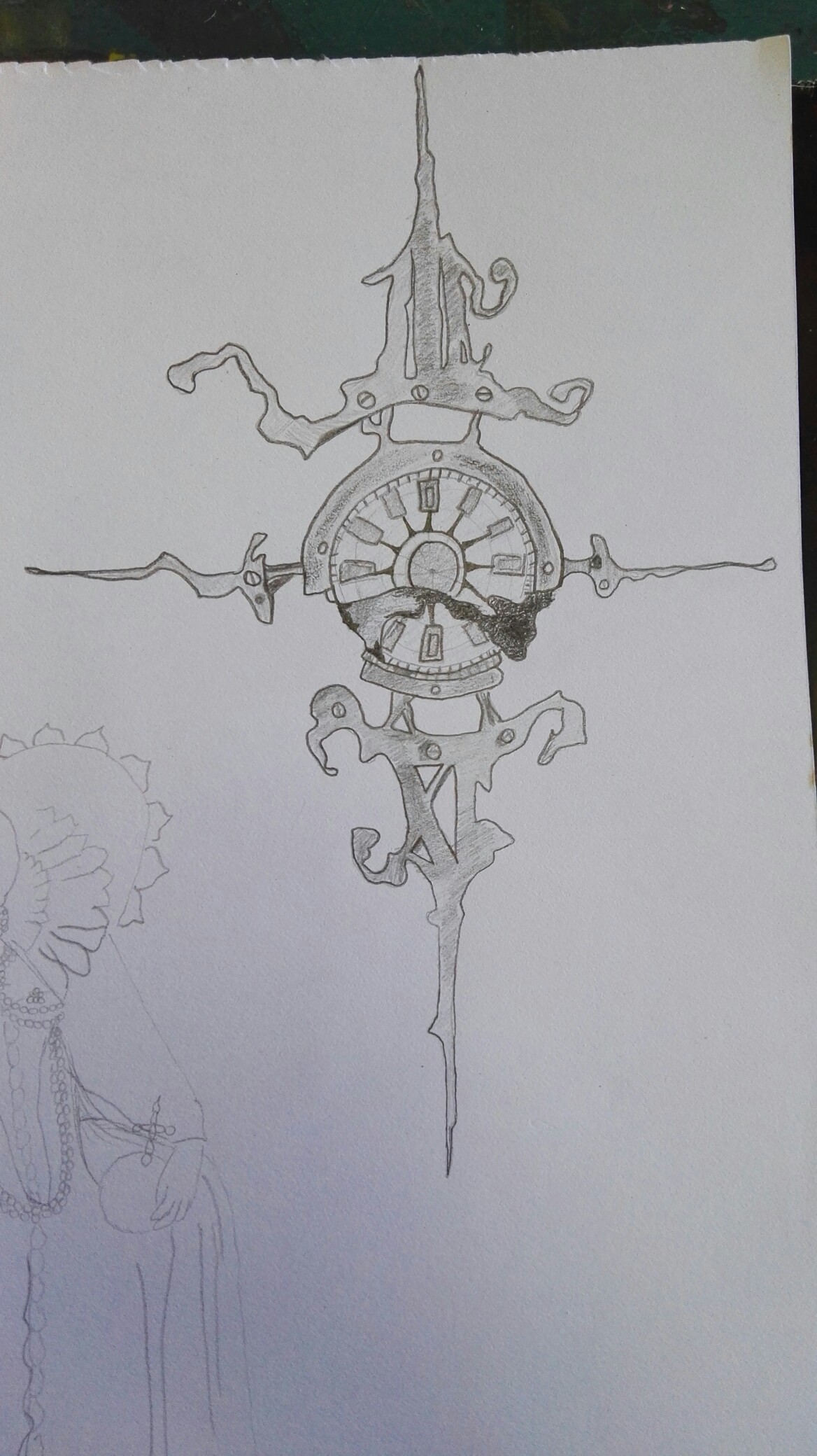 1168x2080 Mechanical Compass