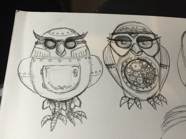 600x450 Drawing For Food November 2014 Steampunk Art Show