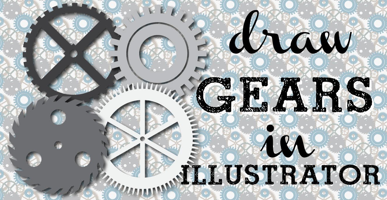 1323x686 Make Steampunk Gears In Illustrator