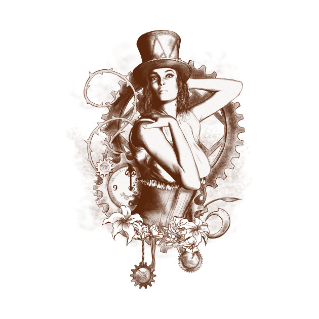 630x630 Steampunk Girl