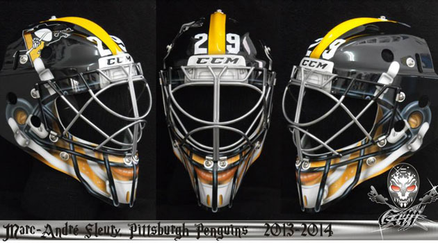 630x350 Photo Marcndre Fleury's Helmet Will Make Him Look Like