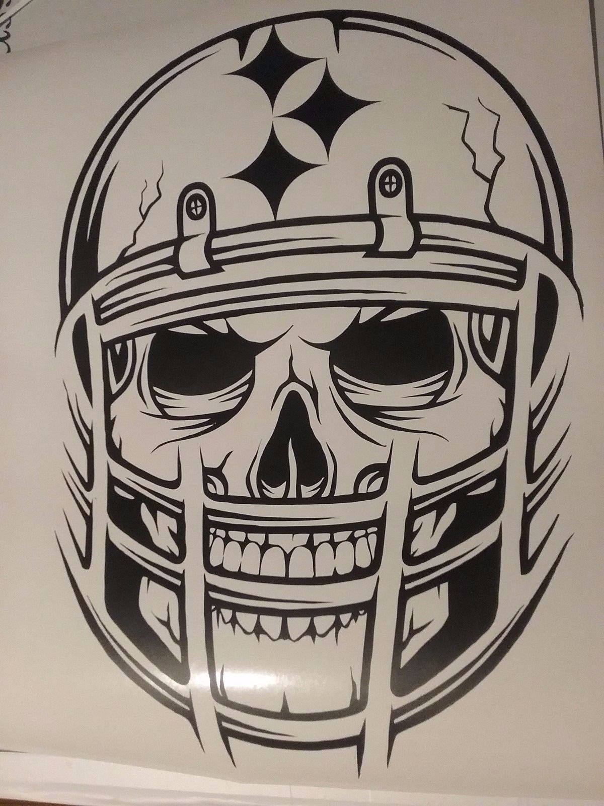1200x1600 Pittsburgh Steelers 14 X 10 Vinyl Car Truck Decal Window Sticker