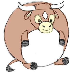 300x300 Squishable Longhorn Steer An Adorable Fuzzy Plush To Snurfle