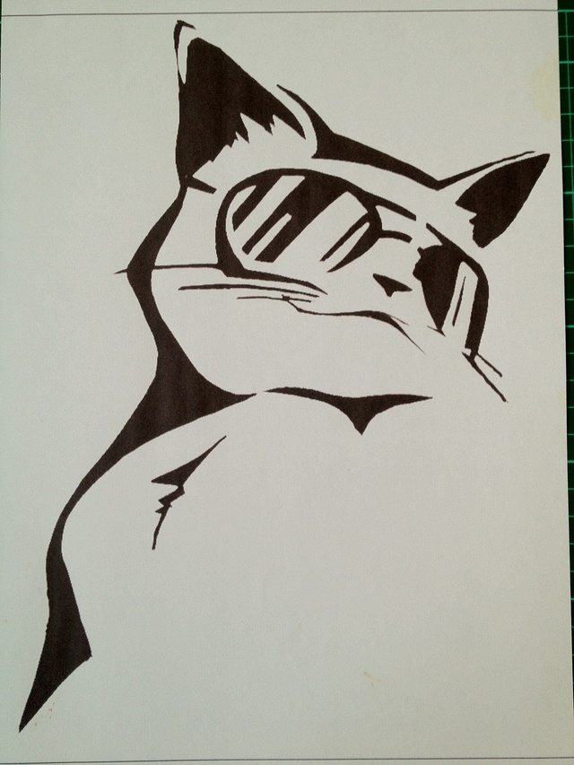 640x853 How To Make A Personalised T Shirt With A Stencil