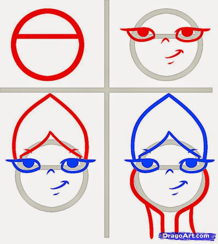 717x800 Cartoons Characters To Draw Step By Step Wallpapers Background