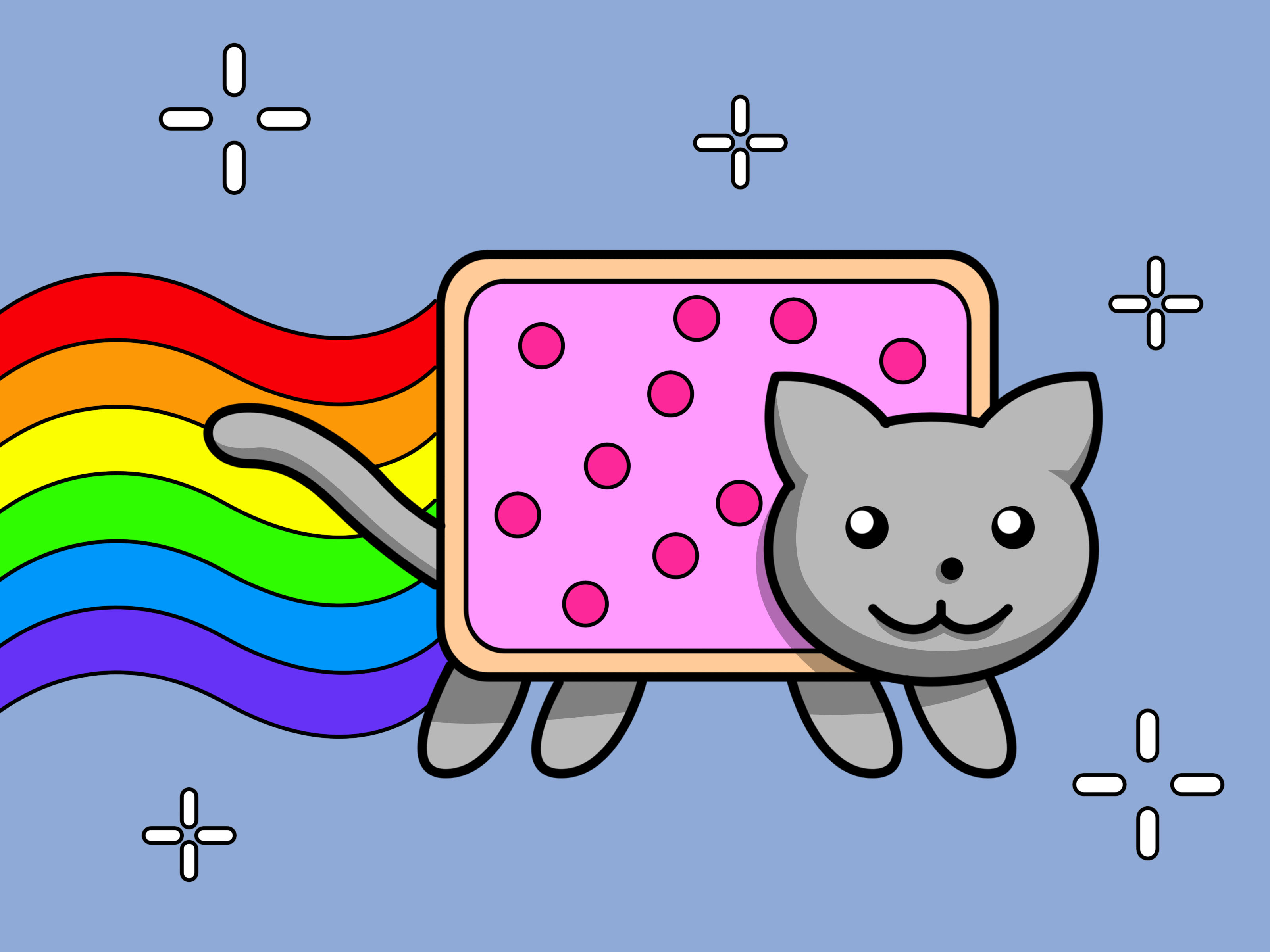3200x2400 How To Draw Nyan Cat 10 Steps (With Pictures)