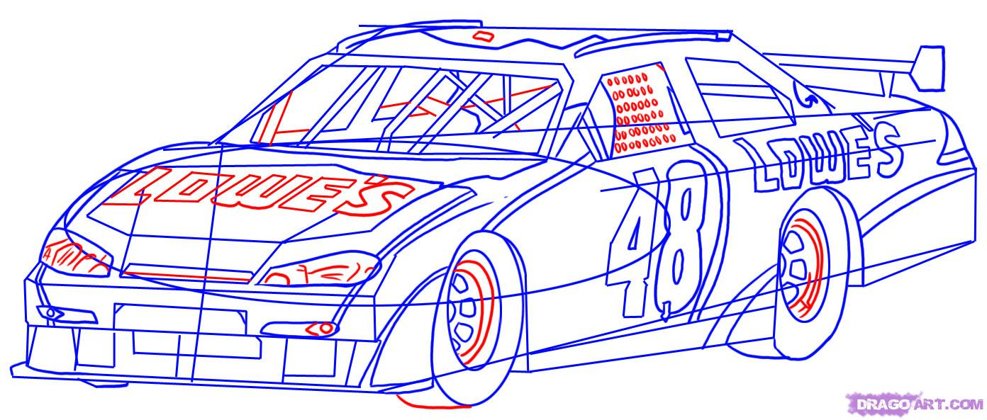 1392x593 How To Draw Racing Cars Step By Step How To Draw A Racing Car
