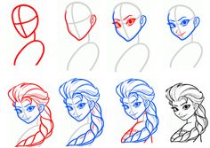 236x167 Draw Disney Characters Step By Step
