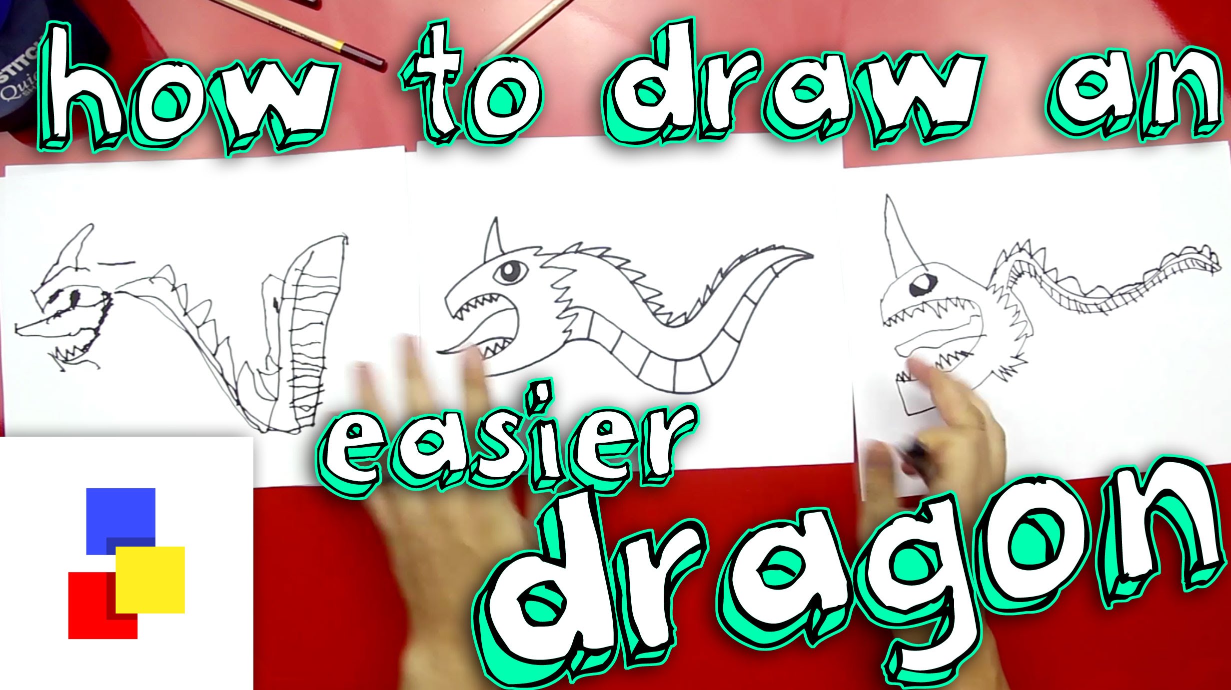 2463x1381 How To Draw A Dragon (For Super Young Artists)