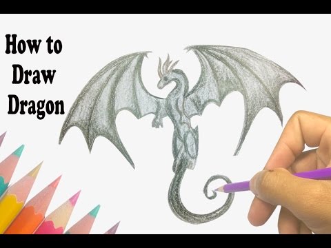 480x360 How To Draw Dragon