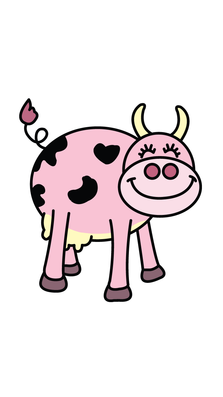 720x1280 Introducing Easy Cow Drawing How To Draw A Cartoon Tutorial