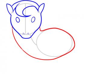 302x245 How To Draw How To Draw A Horse For Kids