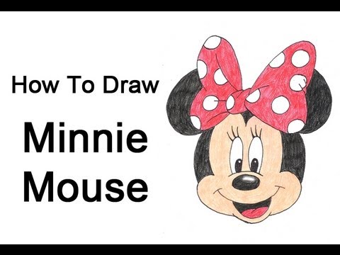 480x360 How To Draw Minnie Mouse