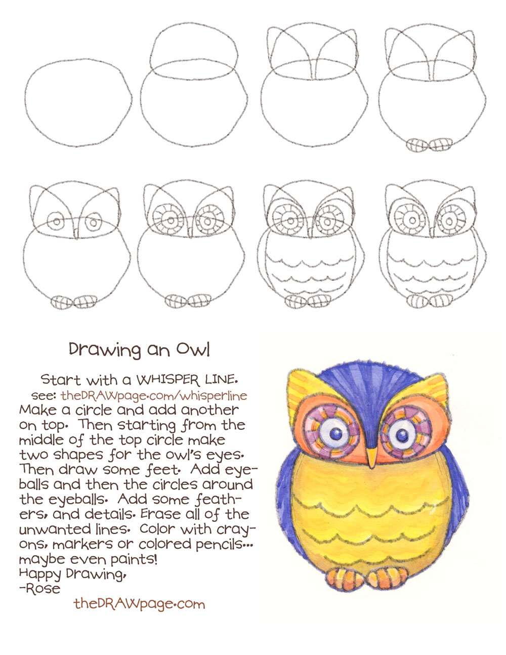 1000x1294 Owl Drawing Step By Step Drawing An Owl