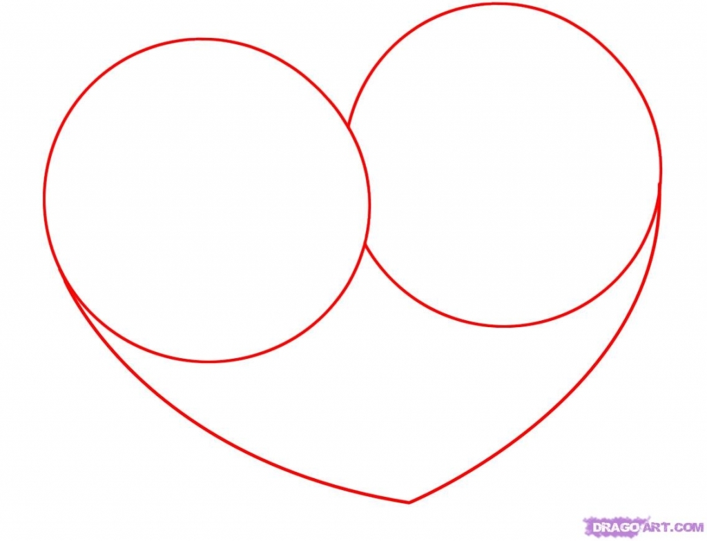 1024x784 Step By Step Rose Drawing Draw A Heart With A Rose Step Step