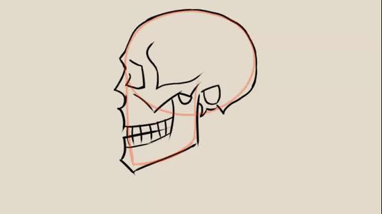 550x309 3 Ways To Draw A Skull