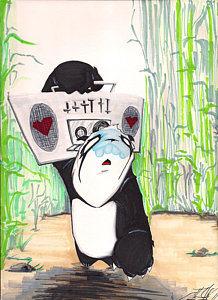 218x300 Stereo Drawings Fine Art America