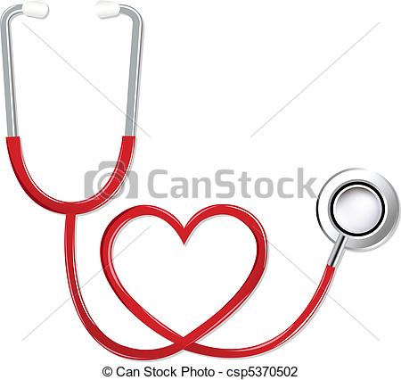 450x426 Stethoscope In Shape Of Heart, Isolated On White Background