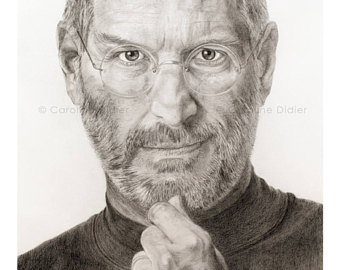 340x270 Steve Jobs Drawing Etsy
