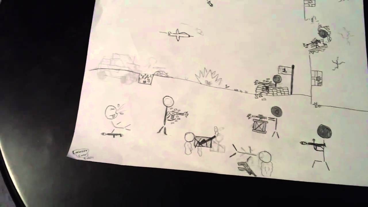 1280x720 My Army Drawing