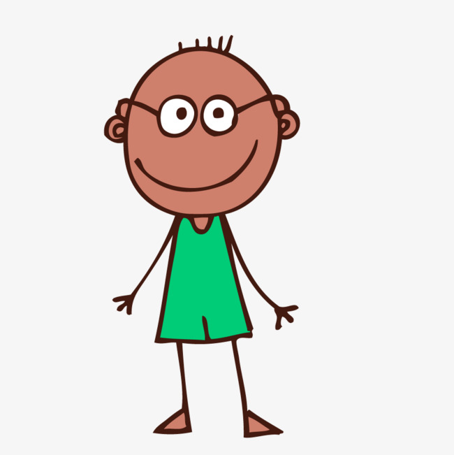 650x651 Children Stick Figure Drawing Black Skin Boy, Stick Figure