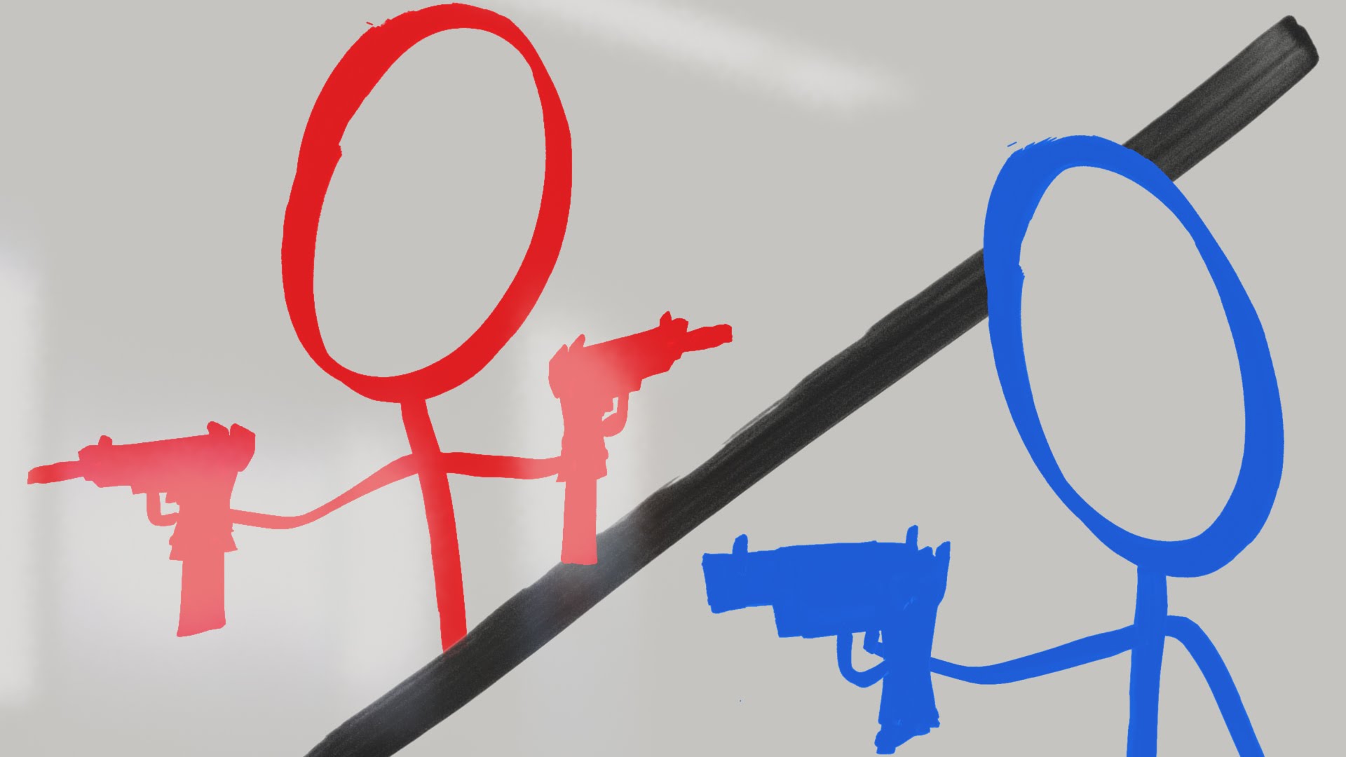 1920x1080 Stick Figure Battle