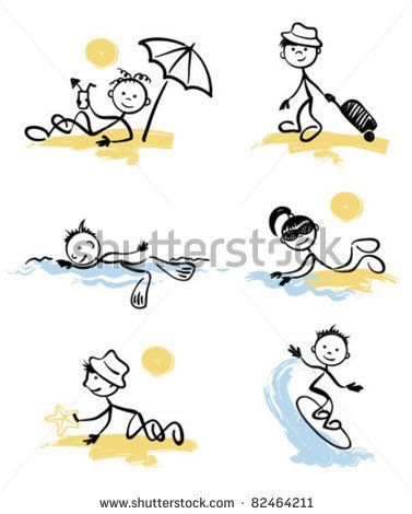 377x470 Stick Figure Animals