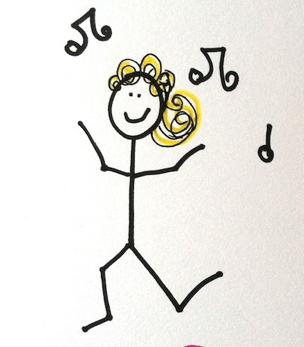 427x488 Stickman Challenge Day 5 Dancing Stickmen