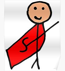 210x230 Stickman Drawing Posters Redbubble