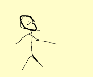 300x250 Step 1 Draw A Bad Stick Person
