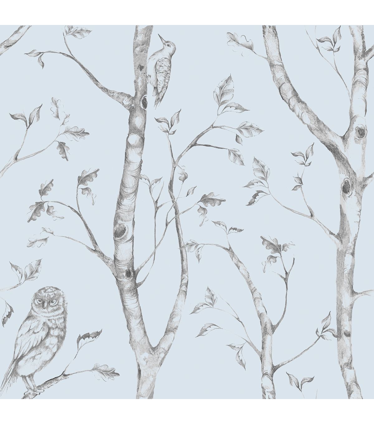 1200x1360 Wallpopsnuwallpaper Blue Woods Peel And Stick Wallpaper