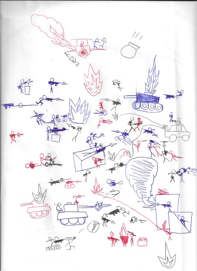 670x921 How To Draw Stick Wars 6 Steps (With Pictures)