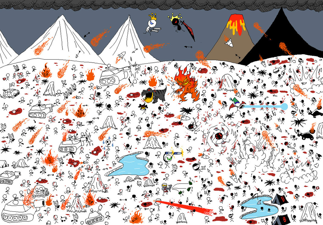 1070x747 Stickman War By Upchuck2